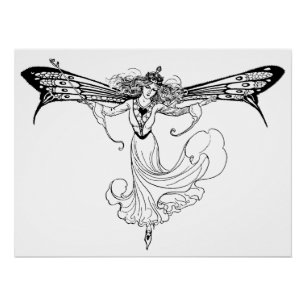 Queen Mab Fairy, Queen of the Fairies Poster