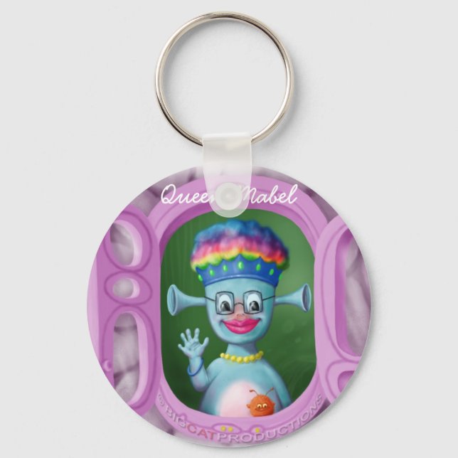 Queen Mabel & Cedric Key Ring (Front)