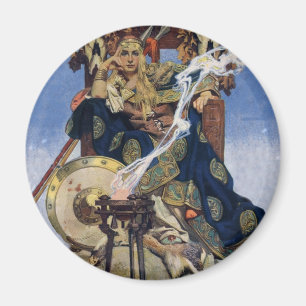 Queen Maeve Warrior Princess Fantasy Art Magnet