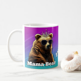 Queen Mama Bear Coffee Mug
