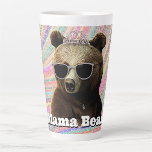 Queen Mama Bear Latte Mug