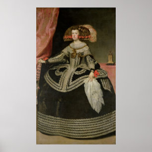 Queen Maria Anna of Austria , c. 1652 Poster