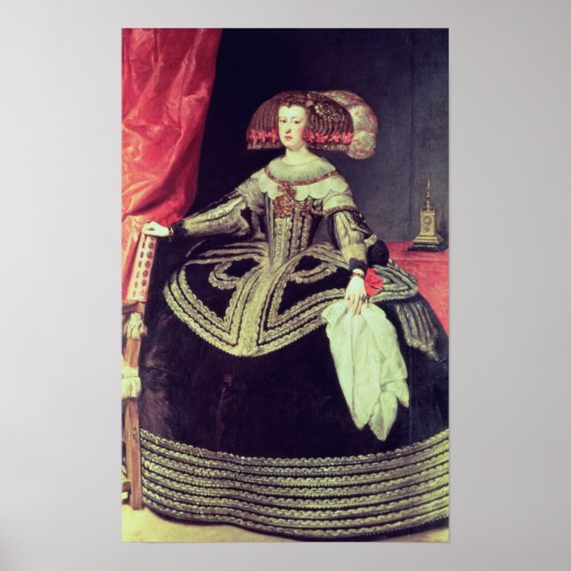 Queen Mariana of Austria  c.1653 Poster (Front)
