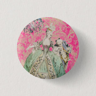 Queen Marie Antoinette - 3 Cm Round Badge