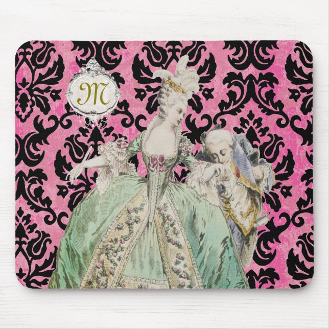 Queen Marie Antoinette CHANGE COLOR - Mouse Mat (Front)