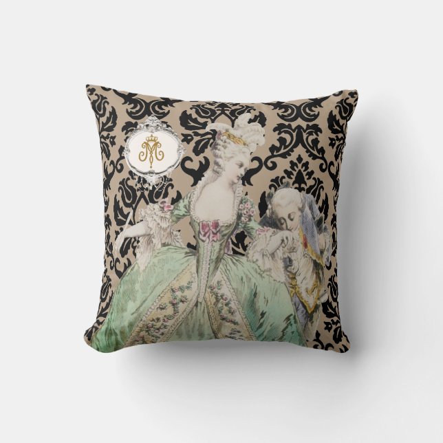 Queen Marie Antoinette CHANGE COLOR - Pillow (Front)