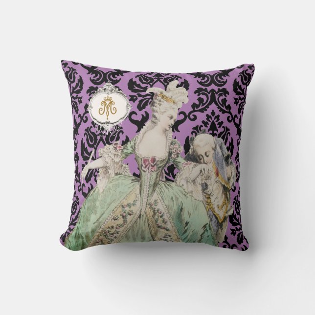 Queen Marie Antoinette CHANGE COLOR - Pillow (Front)