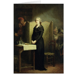 Queen Marie Antoinette in the Conciergerie