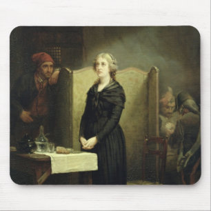 Queen Marie Antoinette in the Conciergerie Mouse Mat