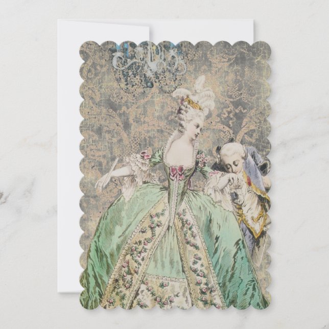 Queen Marie Antoinette - Invitations / RSVP (Front)