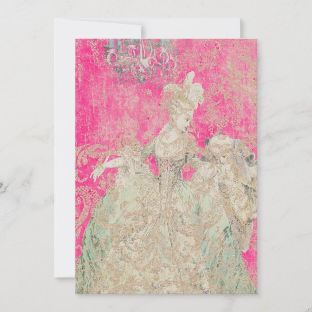 Queen Marie Antoinette - Invitations / RSVP (Front)
