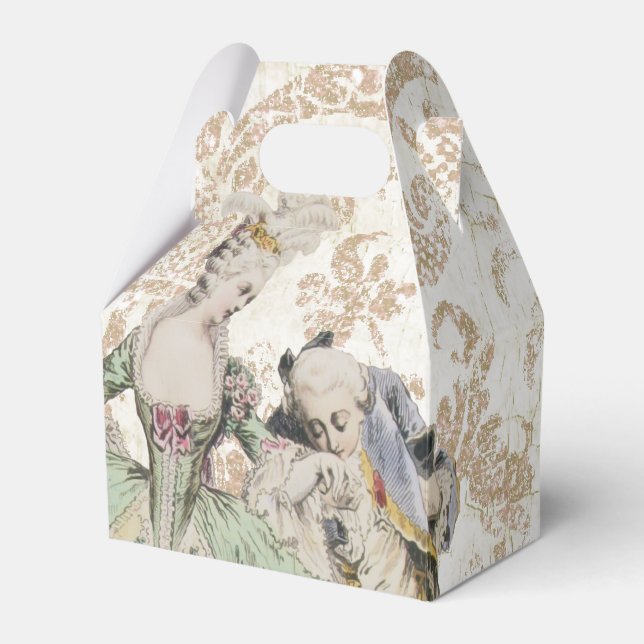 Queen Marie Antoinette (More Options) - Favour Box (Front Side)