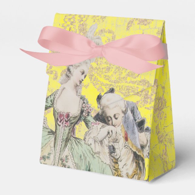 Queen Marie Antoinette (More Options) - Favour Box (Front Side)