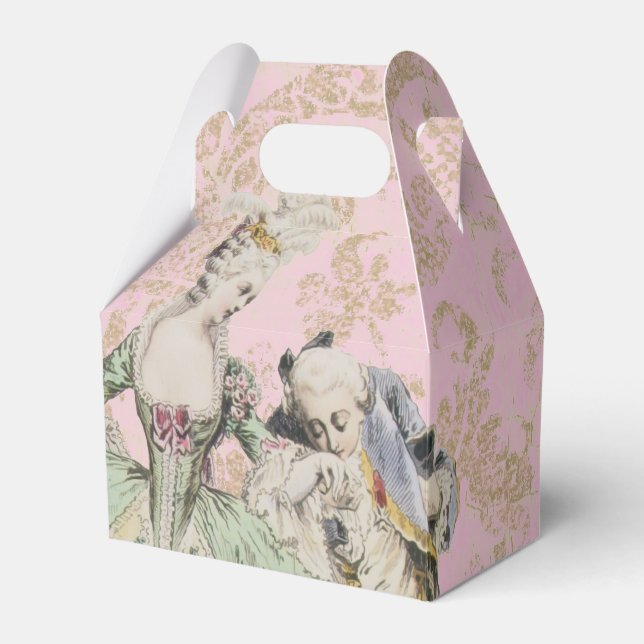 Queen Marie Antoinette (More Options) - Favour Box (Front Side)