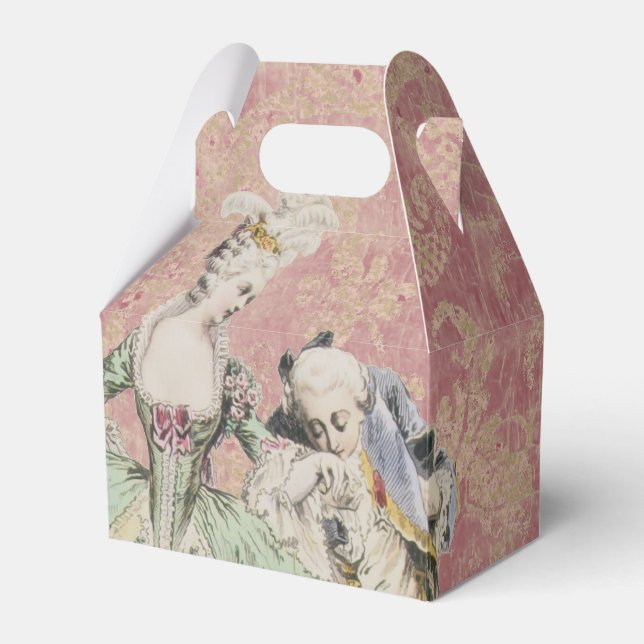 Queen Marie Antoinette (More Options) - Favour Box (Front Side)