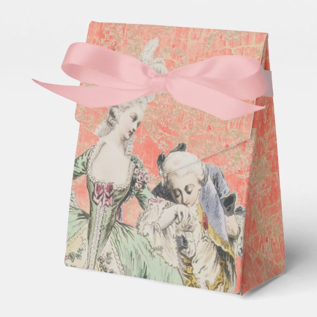 Queen Marie Antoinette (More Options) - Favour Box (Front Side)