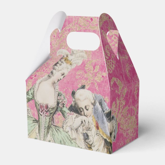Queen Marie Antoinette (More Options) - Favour Box (Front Side)