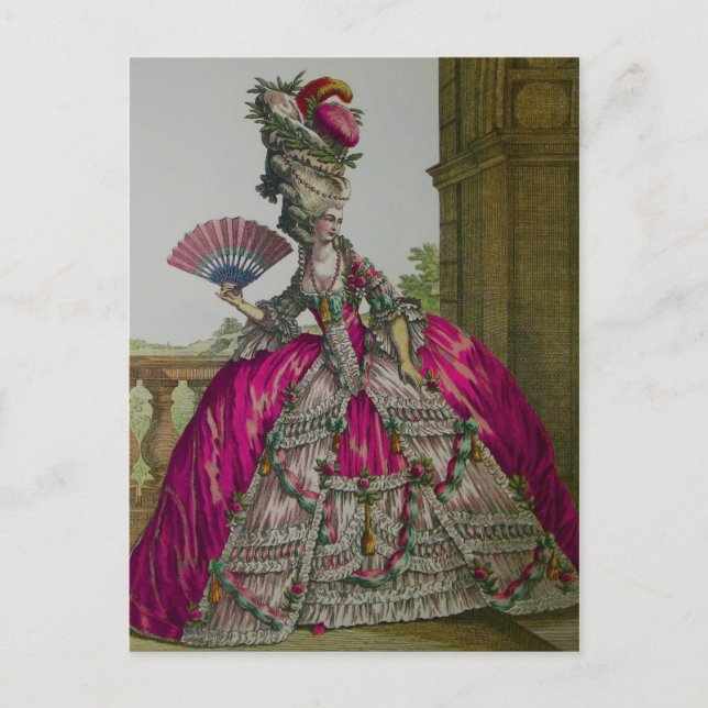 Queen Marie Antoinette ~ Postcard / Invitations (Front)