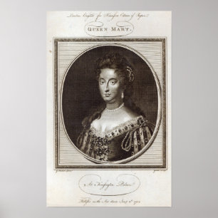 Queen Mary at Kensington Palace Poster
