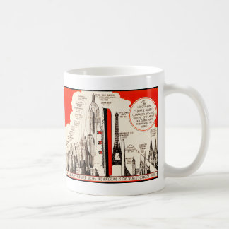 Queen Mary Comparison Chart Coffee Mug
