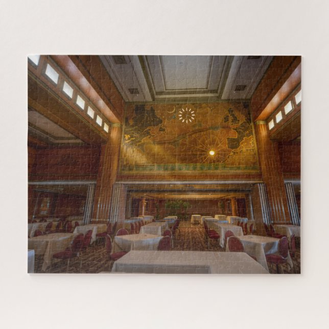 Queen Mary Grand Ballroom Jigsaw Puzzle (Horizontal)