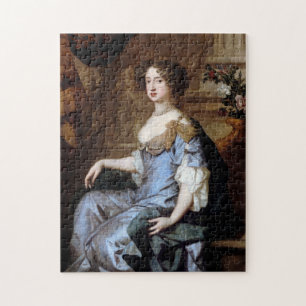 Queen Mary II by Sir Peter Lely Jigsaw Puzzle