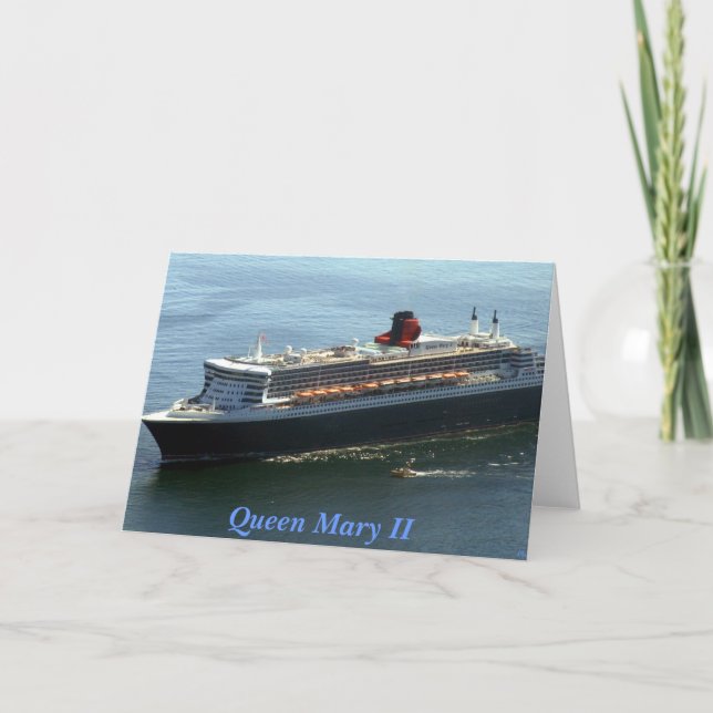 Queen Mary II Card (Front)