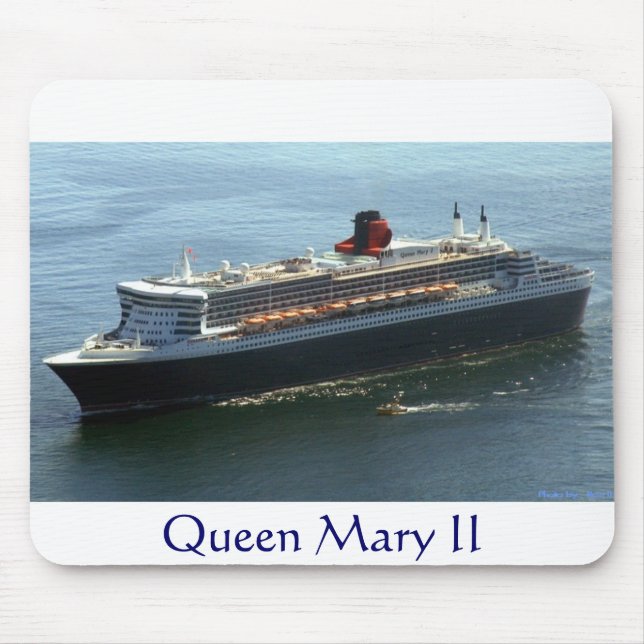 Queen Mary II Mouse Mat (Front)