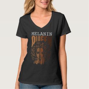 Queen Melanin Black History Month African American T-Shirt