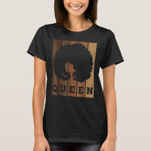 Queen Melanin Black History Month African American T-Shirt