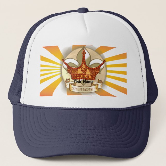 Queen Mother Crown custom hat (Front)