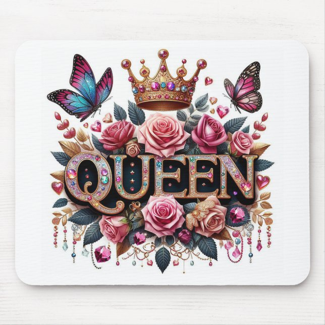 Queen  mouse mat (Front)