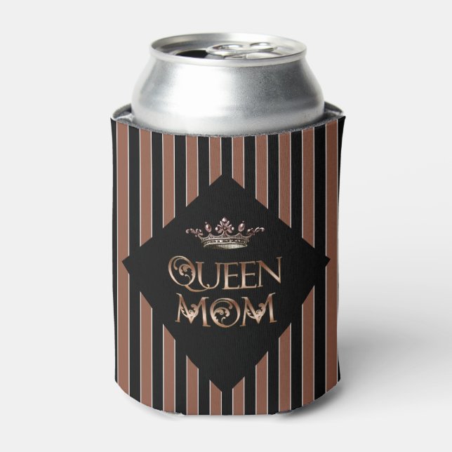 Queen Mum Can Cooler (Can Front)