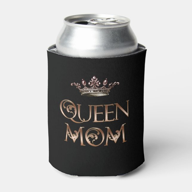 Queen Mum Can Cooler (Can Front)