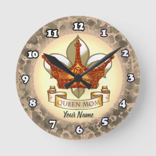 Queen Mum Clock