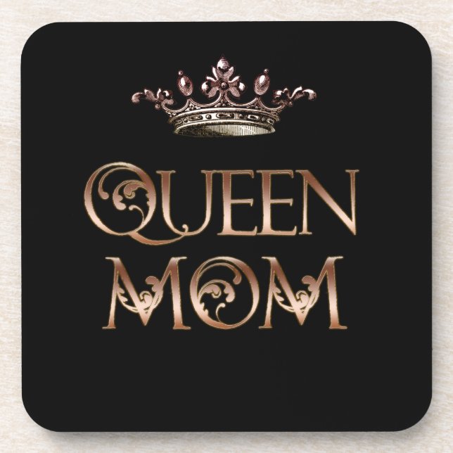 Queen Mum Coaster (Front)
