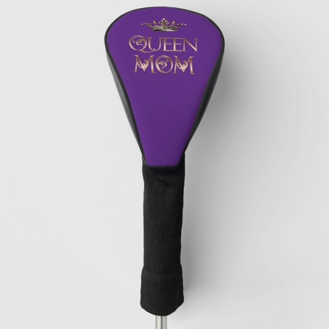 Queen Mum Golf Head Cover (Front)