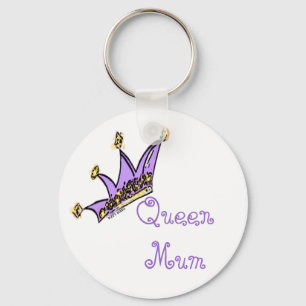 Queen Mum Keychain