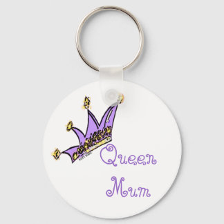 Queen Mum Keychain