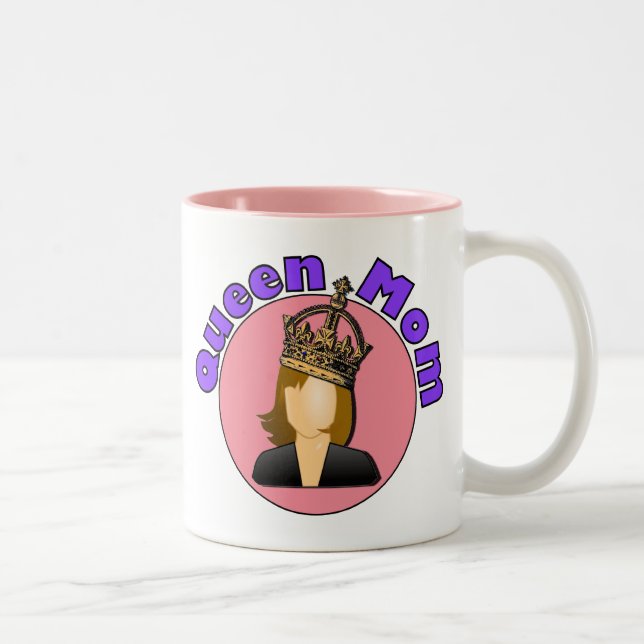 Queen Mum Pink Mug (Right)