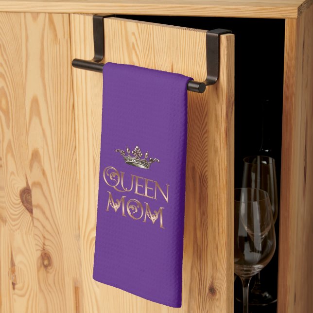 Queen Mum Tea Towel (Thirds Fold)