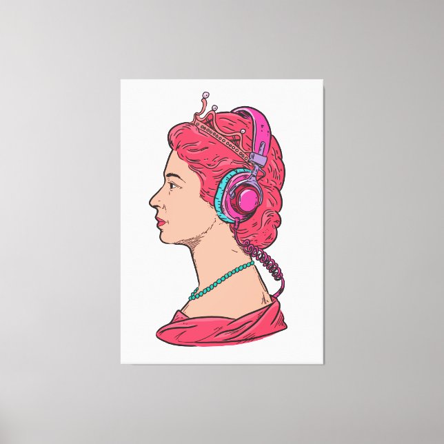 Queen Music Canvas Print (Front)