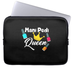 Queen Nail Artist Laptop Sleeve