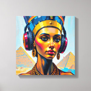QUEEN NEFERTITI 4 CANVAS PRINT