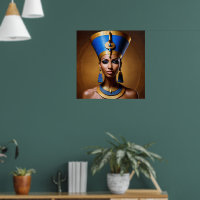 “Queen Nefertiti” Beautiful Ancient African Queen