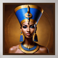 “Queen Nefertiti” Beautiful Ancient African Queen