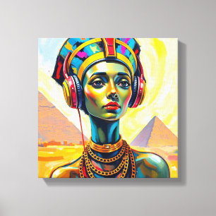 QUEEN NEFERTITI CANVAS PRINT