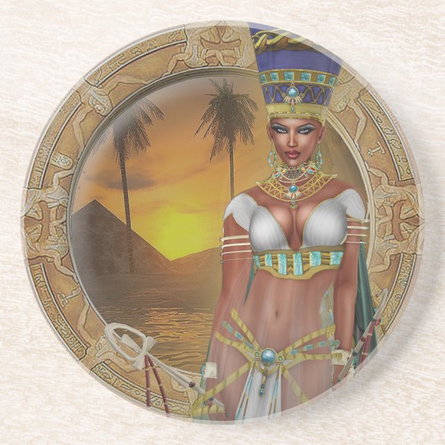 Queen Nefertiti Coaster (Front)