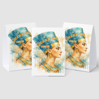 Queen Nefertiti watercolor Ancient Egyptian Art