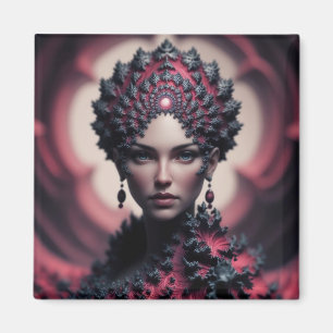 Queen Newtonbrot In All Her Royal Glory Magnet